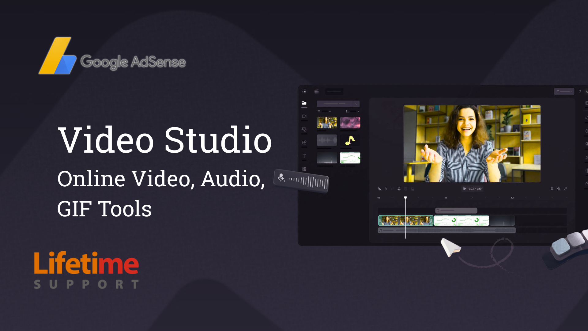Video Studio PHP Script – All-in-One Video, Audio & GIF Tools