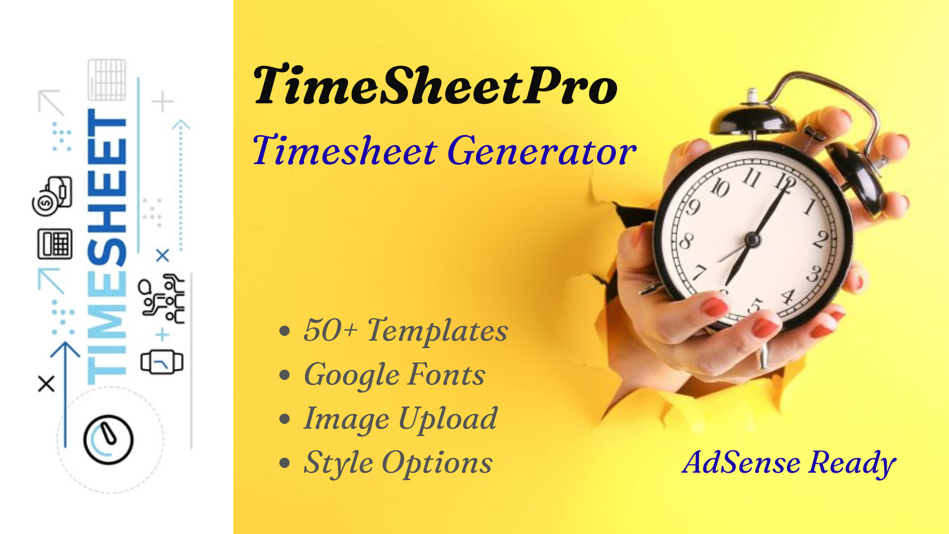 Timesheet Generator – Employee Time Tracking & Work Hours Calculator
