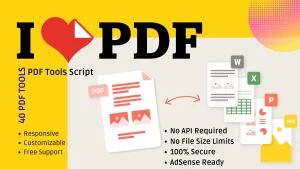 I Love PDF Online PDF Tools Script